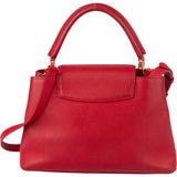 Louis Vuitton Rouge Leather Capucines BB Hanbag