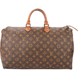 Louis Vuitton Canvas Monogram Speedy 40 Handbag