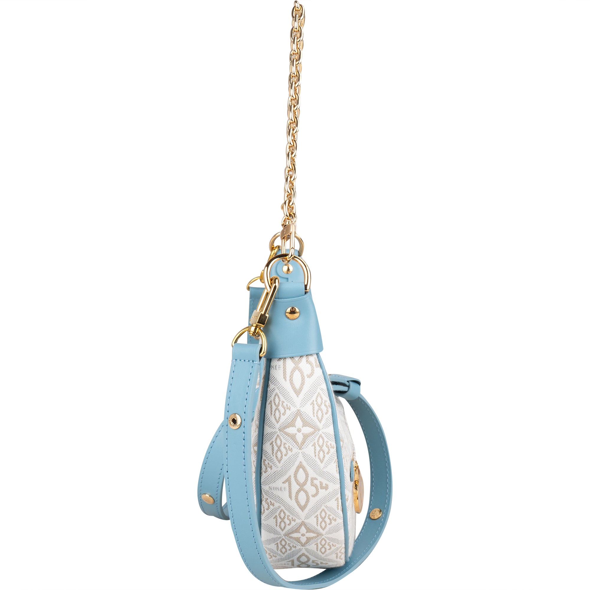 Louis Vuitton Jacquard 1854 Monogram Loop Crossbody Bag - vintageandkickz
