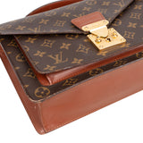 Louis Vuitton Canvas Monogram Monceau Handbag