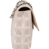 Chanel Travel Line Monogram Single Flap Crossbody Bag