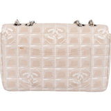 Chanel Travel Line Monogram Single Flap Crossbody Bag