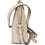Gucci White Leather Ophidia Crossbody Bag