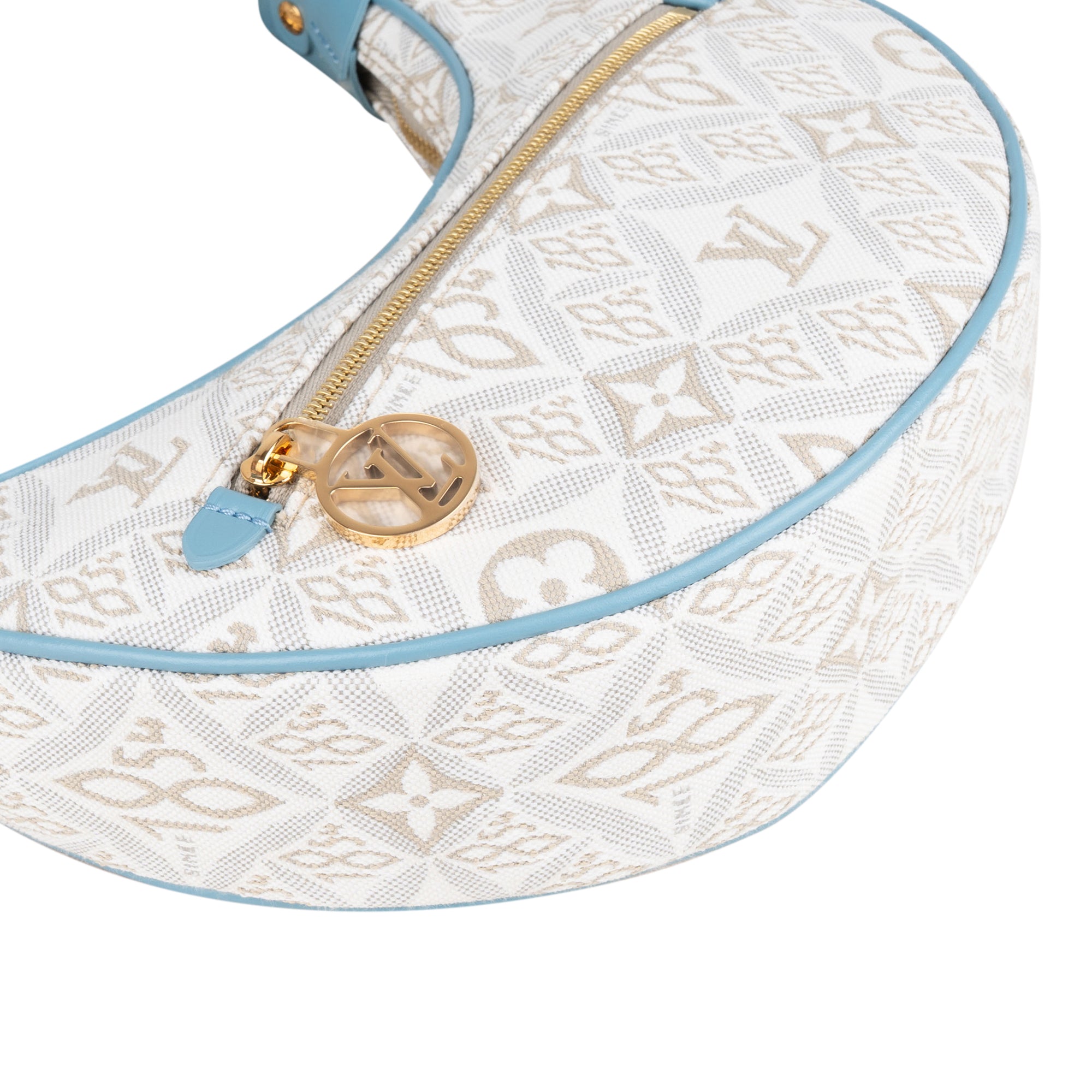 Louis Vuitton Jacquard 1854 Monogram Loop Crossbody Bag - vintageandkickz