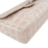 Chanel Travel Line Monogram Single Flap Crossbody Bag