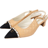 Chanel Quilted Lambskin Chain CC Pumps (34)