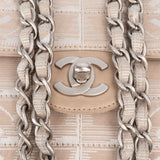 Chanel Travel Line Monogram Single Flap Crossbody Bag