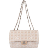 Chanel Travel Line Monogram Single Flap Crossbody Bag