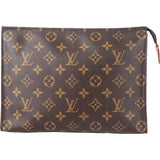 Louis Vuitton Canvas Monogram Poche Toilette Clutch