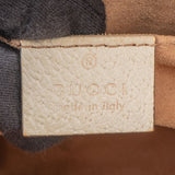 Gucci White Leather Ophidia Crossbody Bag