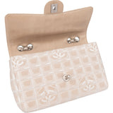 Chanel Travel Line Monogram Single Flap Crossbody Bag