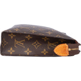 Louis Vuitton Canvas Monogram Poche Toilette Clutch