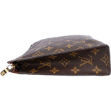 Louis Vuitton Canvas Monogram Poche Toilette Clutch