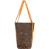 Louis Vuitton Canvas Monogram Sac Shopping Shoulder Bag