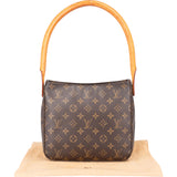 Louis Vuitton Canvas Monogram Looping MM Shoulder Bag