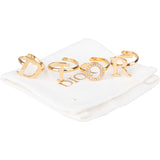 Dior Golde Spellout Rings