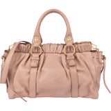 Miu Miu Classic Leather City Handbag