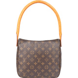 Louis Vuitton Canvas Monogram Looping MM Shoulder Bag