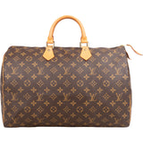 Louis Vuitton Canvas Monogram Speedy 40 Handbag