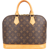Louis Vuitton Canvas Monogram Alma PM Handbag