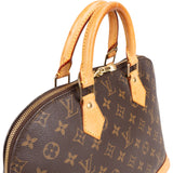 Louis Vuitton Canvas Monogram Alma PM Handbag