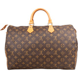 Louis Vuitton Canvas Monogram Speedy 40 Handbag