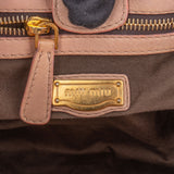 Miu Miu Classic Leather City Handbag