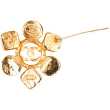 Chanel Golden France Brooch