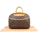 Louis Vuitton Canvas Monogram Trouville Handbag