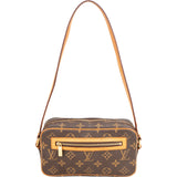 Louis Vuitton Canvas Monogram Pochette Cite Shoulder Bag