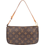 Louis Vuitton Canvas Monogram Pochette Accessoire Handbag
