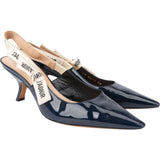 Christian Dior Patent Leather JÁdior Slingback Heels (38)