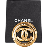 Chanel Golden CC Loop Brooch
