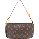 Louis Vuitton Canvas Monogram Pochette Accessoire Handbag