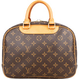 Louis Vuitton Canvas Monogram Trouville Handbag