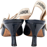 Christian Dior Patent Leather JÁdior Slingback Heels (38)