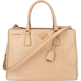 Prada Saffiano Leather Galleria Handbag