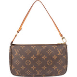 Louis Vuitton Canvas Monogram Pochette Accessoire Handbag