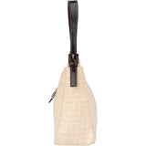 Fendi FF Monogram Baguette Buckle Shoulder Bag