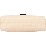 Fendi FF Monogram Baguette Buckle Shoulder Bag