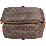 Louis Vuitton Canvas Monogram Saumur 35 Crossbody Bag