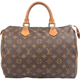 Louis Vuitton Canvas Monogram Speedy 30 Handbag