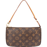 Louis Vuitton Canvas Monogram Pochette Accessoire Handbag