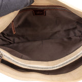 Fendi FF Monogram Baguette Buckle Shoulder Bag