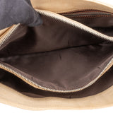 Fendi FF Monogram Baguette Buckle Shoulder Bag