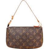 Louis Vuitton Limited Perforated Monogram Pochette Accessoire Handbag