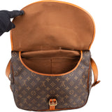 Louis Vuitton Canvas Monogram Saumur 35 Crossbody Bag