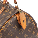Louis Vuitton Canvas Monogram Speedy 30 Handbag