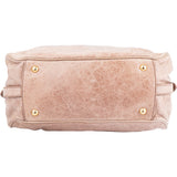 Miu Miu Faded Pink Leather City Handbag