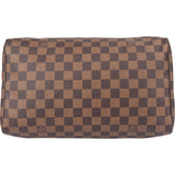 Louis Vuitton Damier Ebene Monogram Speedy 30 Handbag
